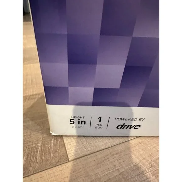 MCKESSON RAISED TOILET SEAT LIGHTWEIGHT NEW MAX WEIGHT 300 LBS